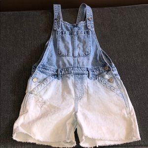 Girls Short Overalls